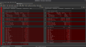 Screenshot of Beyond Compare showing the text comparison of this stream